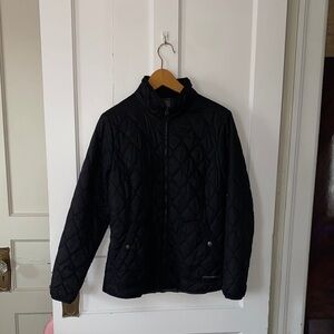Eddie Bauer Black Quilted Jacket